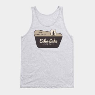 Echo Lake State Park New Hampshire Welcome Sign Tank Top